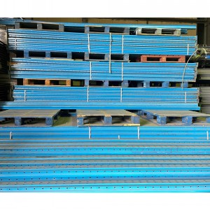 Used Dexion APR Post R 4200mm inc base plate (Blue)